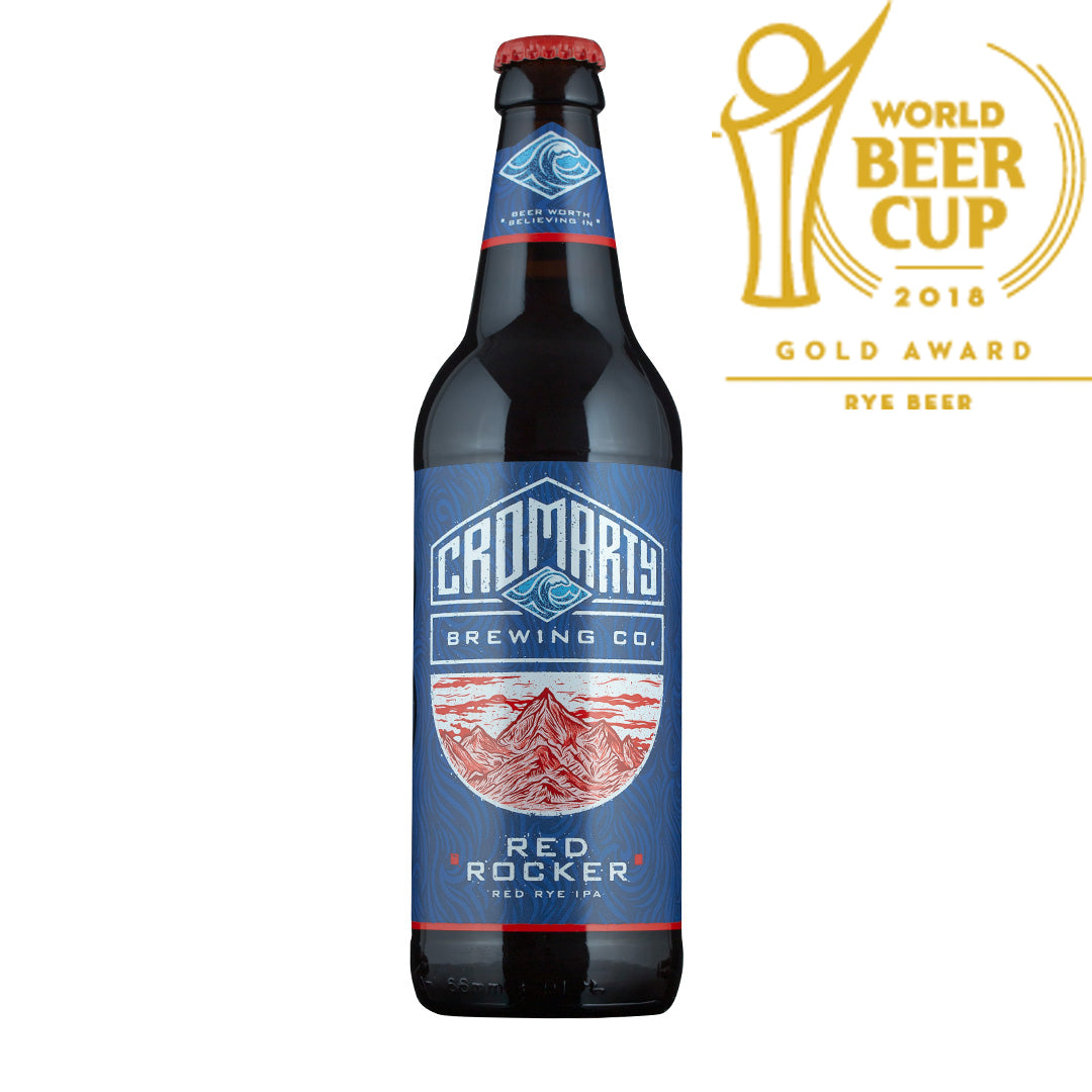 Red Rocker · Red Rye IPA – Cromarty Brewing